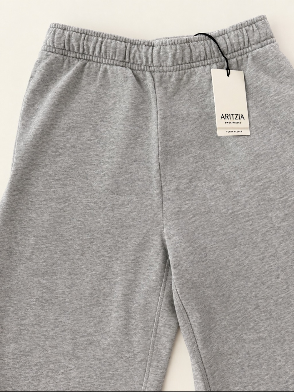 Aritzia Sweatfleece Terry Fleece Mega Jogger – Heather Chrome – 2XS – NWT - Picture 3 of 7